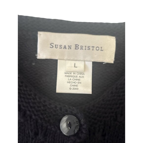 Handmade Susan Bristol Flower Knit Sweater | Bold Cottagecore Statement Cardigan - Picture 8 of 12